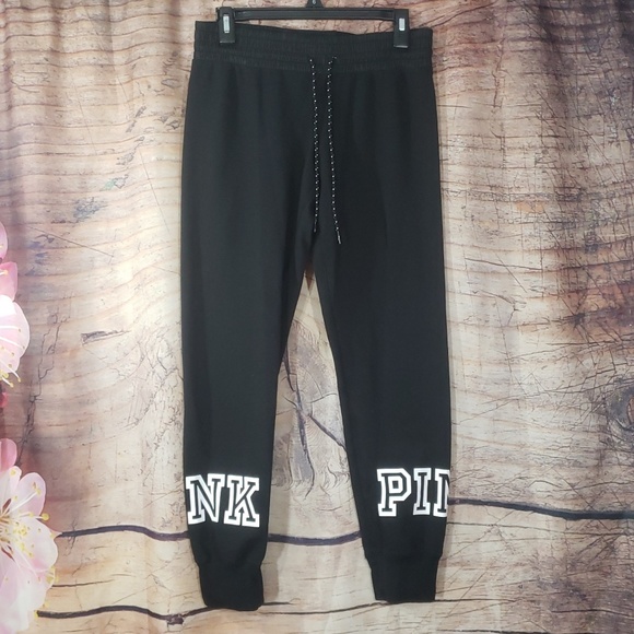 PINK Victoria's Secret Pants - Victoria's secret PINK Black Sweat Pants Small